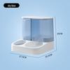 2.8L Transparent Automatic Pet Feeder & Water Dispenser for Dogs & Cats