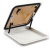 495mm Boat Portlight Hatch Window Square Push Out Deck Hatch Porthole Skylights Escape Window for Boat Yacht Nautical RV