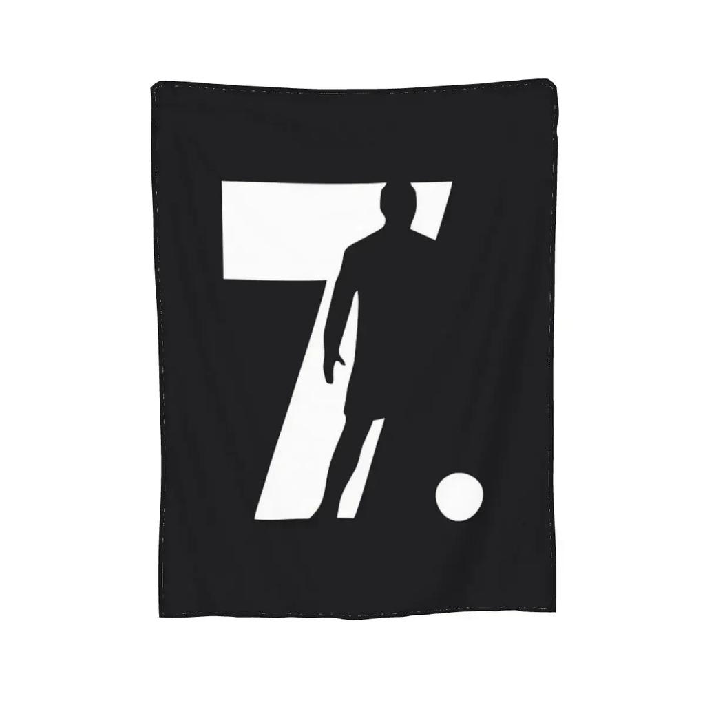 CR7 Cristiano Ronaldo Blankets Soft Warm Flannel Throw Blanket Bedding for Bed Living Room Picnic Travel Home Sofa
