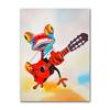 Cute Frog Graffiti Art Canvas Painting Abstract Animals Posters And Prints on Canvas Wall Art Picture For Home Living Room De