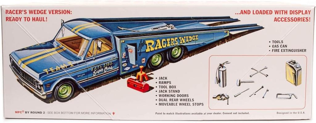 Platz MPC 1972 Chevrolet Wedge Plastic Model MPC885 1/25 Racer's