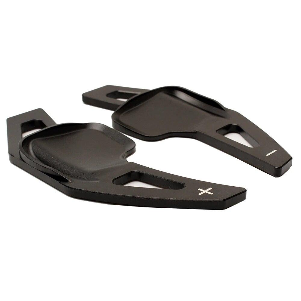 For BMW 1 2 3 4 5 6 7 X1 X2 X4 X5 X6 I8 F10 F30 F18 Aluminum Car Steering Wheel Paddle Shifter Gear Shift Shifter Extension 2Pcs