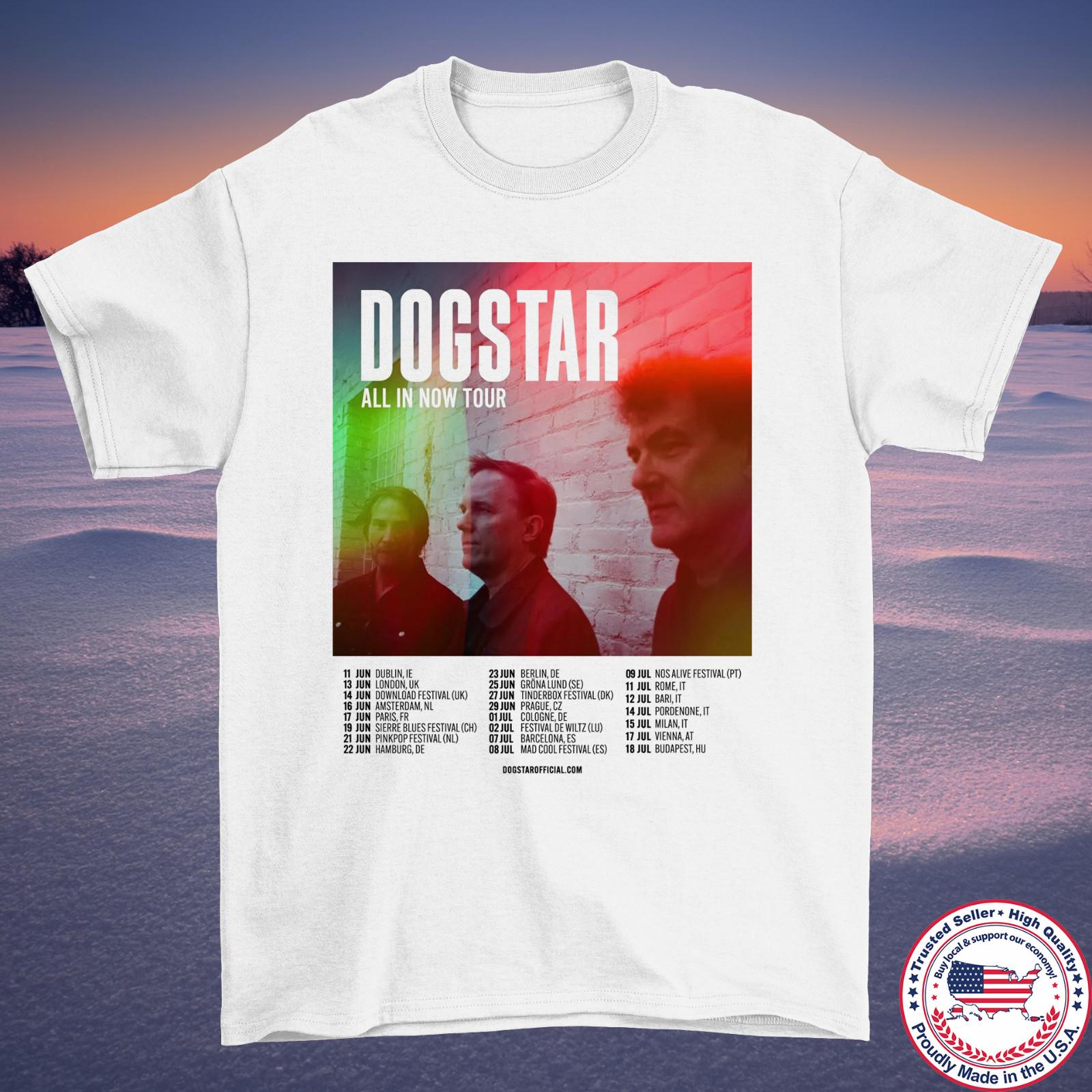 Футболка Dogstar Band All In Now Tour Размеры S-5XL S разноцветный