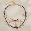 Fashion Trendy Jewelry Fashion Stylish Niche Design Retro Baroque Shell Starfish Necklace Clavicle Chain