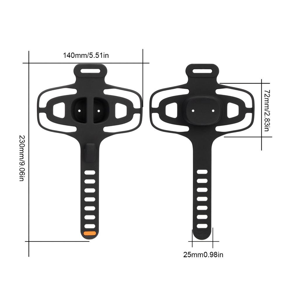 Flexible Bicycle Phone Holder Silicone Handlebar Phone Holder  Road Bike Cycling
