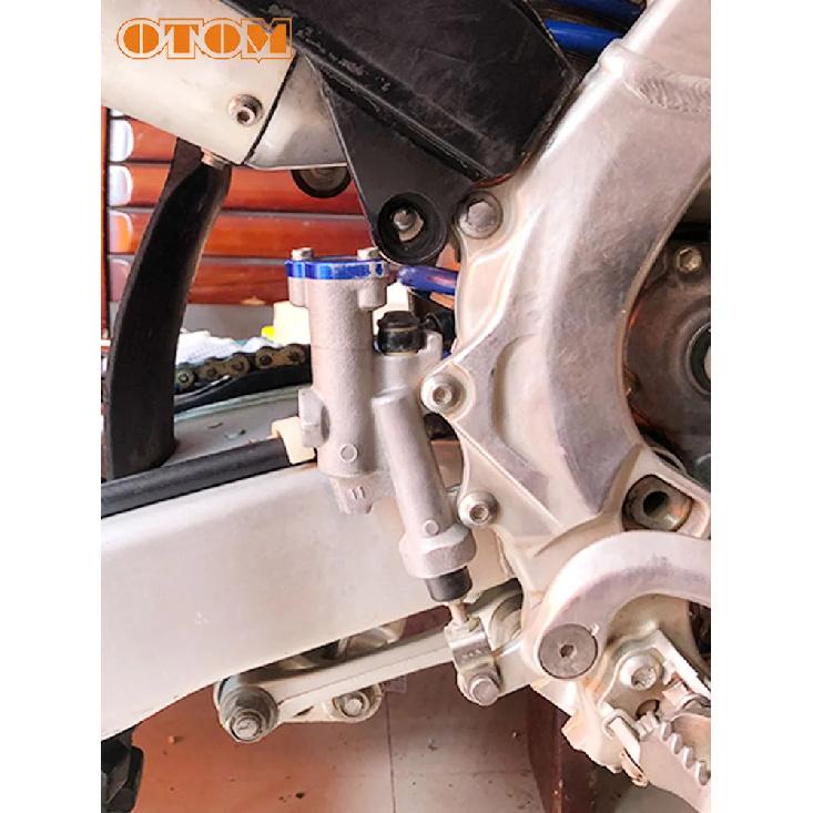 OTOM Motorcycle Rear Hydraulic Brake Master Cylinder Pump For YAMAHA Aprilia YZ WRF YZF-X MXV RXV SXV 125 250 450 550 AP9100475
