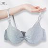 Sexy Damen Baumwolle Push-Up Raffinierter BH Tiefer V Bügel Damen BH Lingerie Solide BHs Rückenfrei Intime Unterwäsche BHs