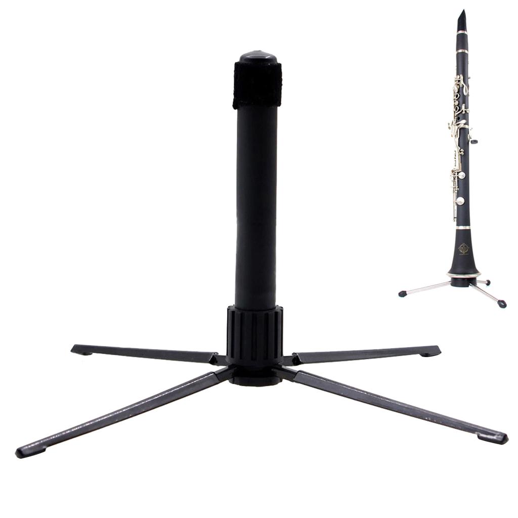 Foldable Flute Stand Base 4-Leg Holder Clarinet Rest Rack Portable Stable Support Flute Stands Musical Instrument Parts