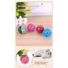 Bell ball, pet cat toy ABS cat interactive bell ball rubbing itching decompression cat toy self-pleasure