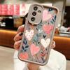 Colorful Love Flower Plant Case For Google Pixel 9 8 7 8A 7A 9 Pro XL Soft Cover Silicone Anti-Knock