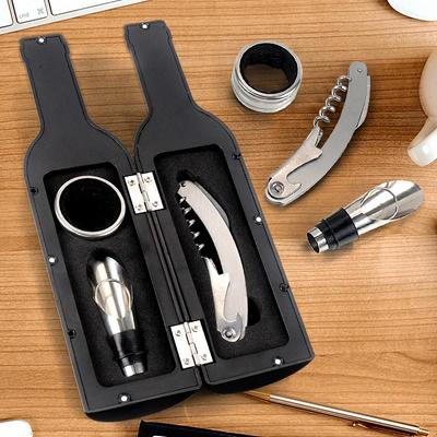 3/5Pcs Red Wine Bottle Opener Set Stainless Steel Bottle Opener Multifunctional Red Wine Bottle Creative Opener Bar Accessories