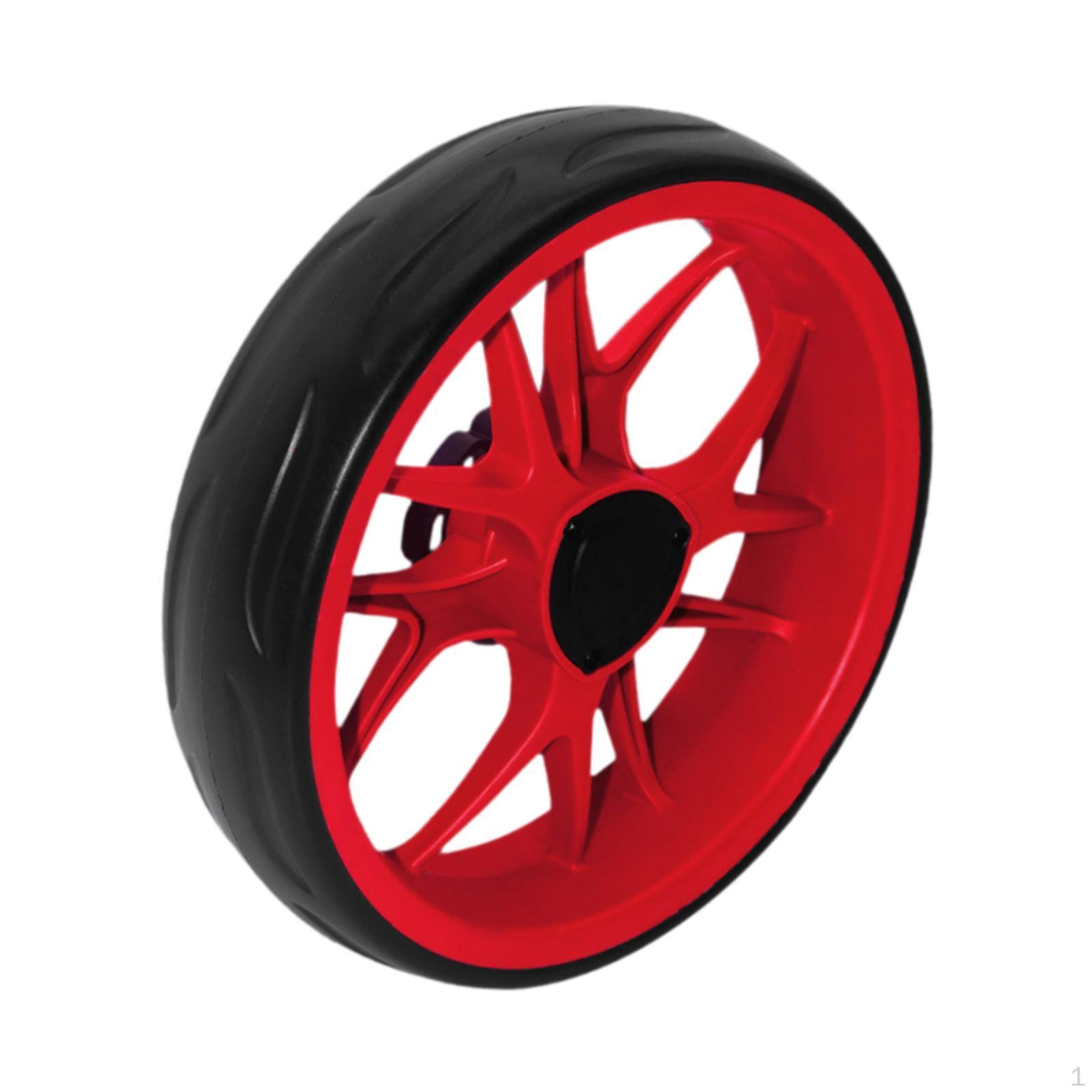 

Колесо для тележки для гольфа, Компактное Легкое Простое в Установке Тяговое Колесо Замена красный