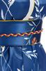 Mobbunny Perfect for Fireworks Summer and Photo Easy To Cute Flower Hair Blue Women's Yukata/Furisode Set, Festivals, Displays, Festivals, Shoots,