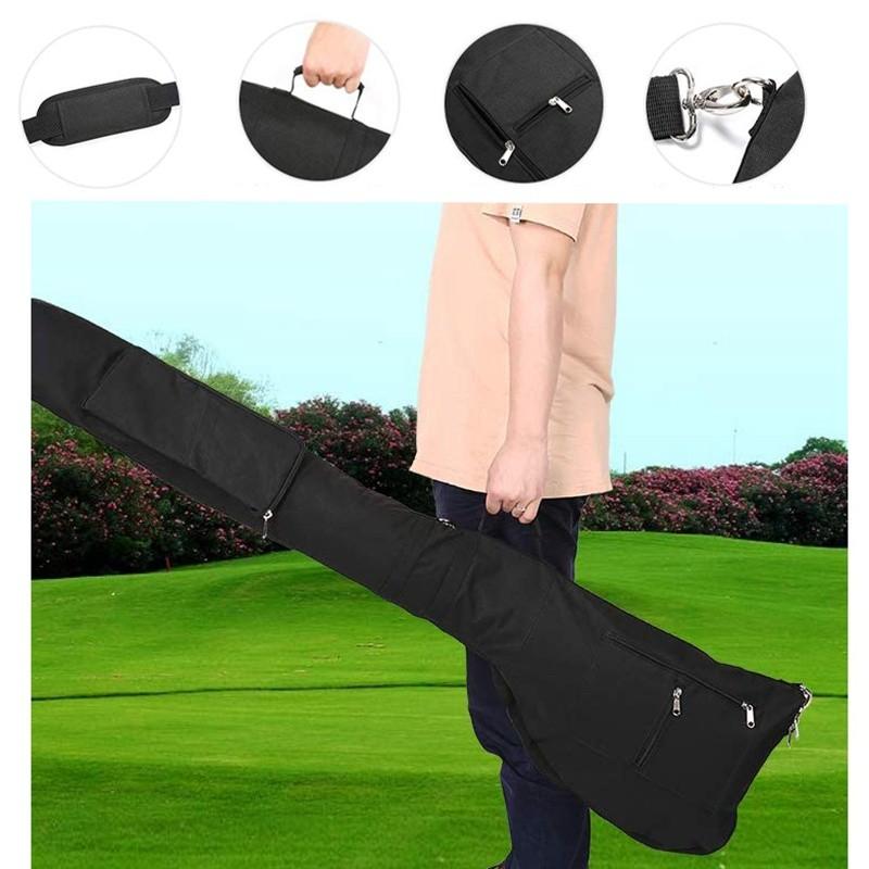 Portable Club Storage Travel Case Golf Foldable Bag Waterproof Driving Range Mini Training Practice Golf Bag