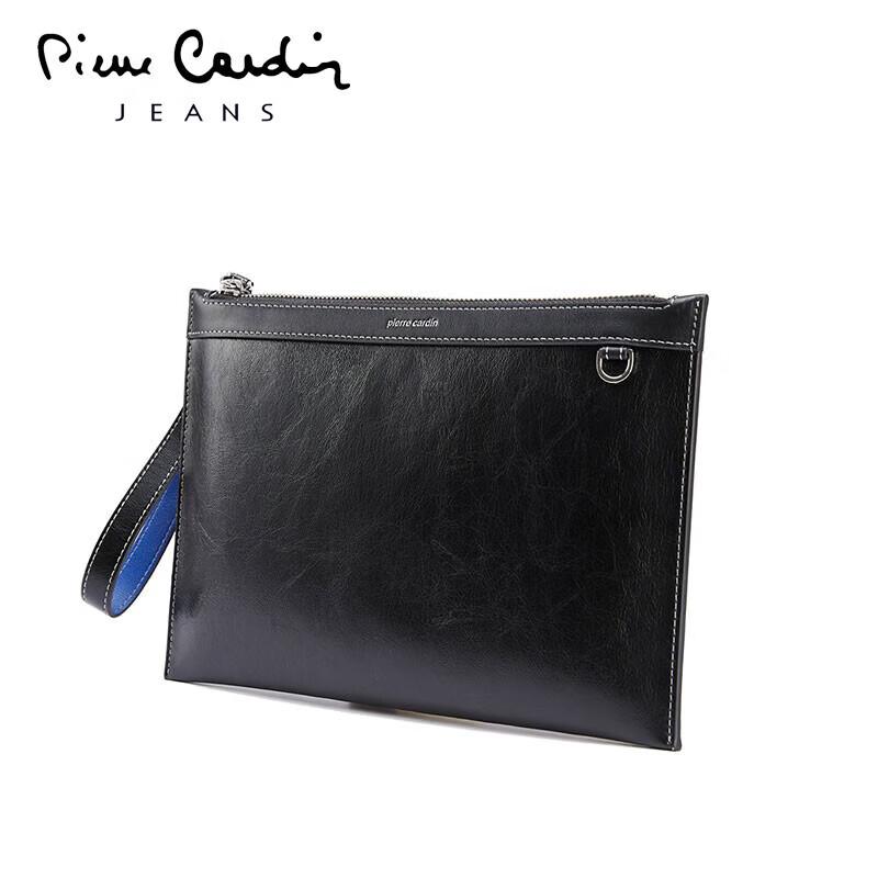 Pierre Cardin Clutch-Geldbörse aus echtem Leder für Herren