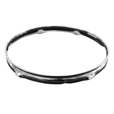 6 Loch Trommelreifen, Stahl Instrumententeile Snare Schlagfell, Perkussionsreifen für