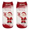 Casual Work Business Socks 3D Christmas Santa Elk Printing Medium Sports Socks