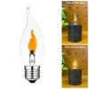 Żarówka LED Płomień E27 Migocząca Żarówka Płomienia Realistyczny Efekt Ognia Żarówka do Dekoracji Wewnętrznych Zewnętrznych Halloween Boże Narodzenie