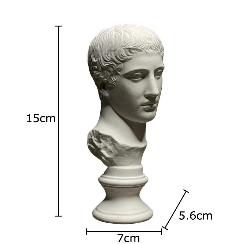 

Creative Italian Youth Figures Plaster Statue Desk Decoration Artwork Ornaments Characters Sculpture Room Aesthetic Decor