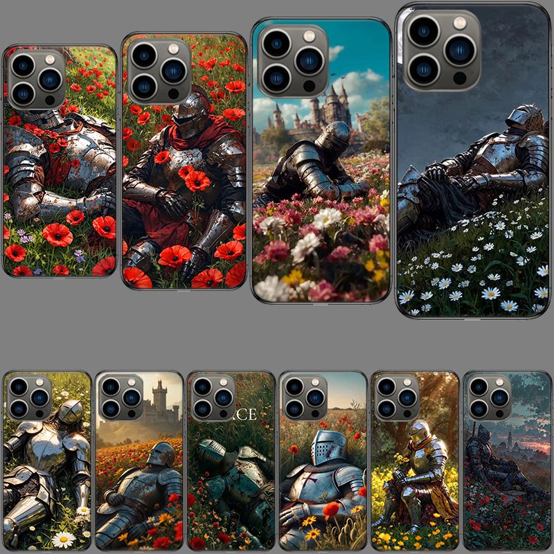 Flower Knight of the Light Phone Case For Iphone 16E 15 Pro 14 Plus 17E 16 17 Pro Max Air 11 12 13 Mini Shockproof Capa Cute