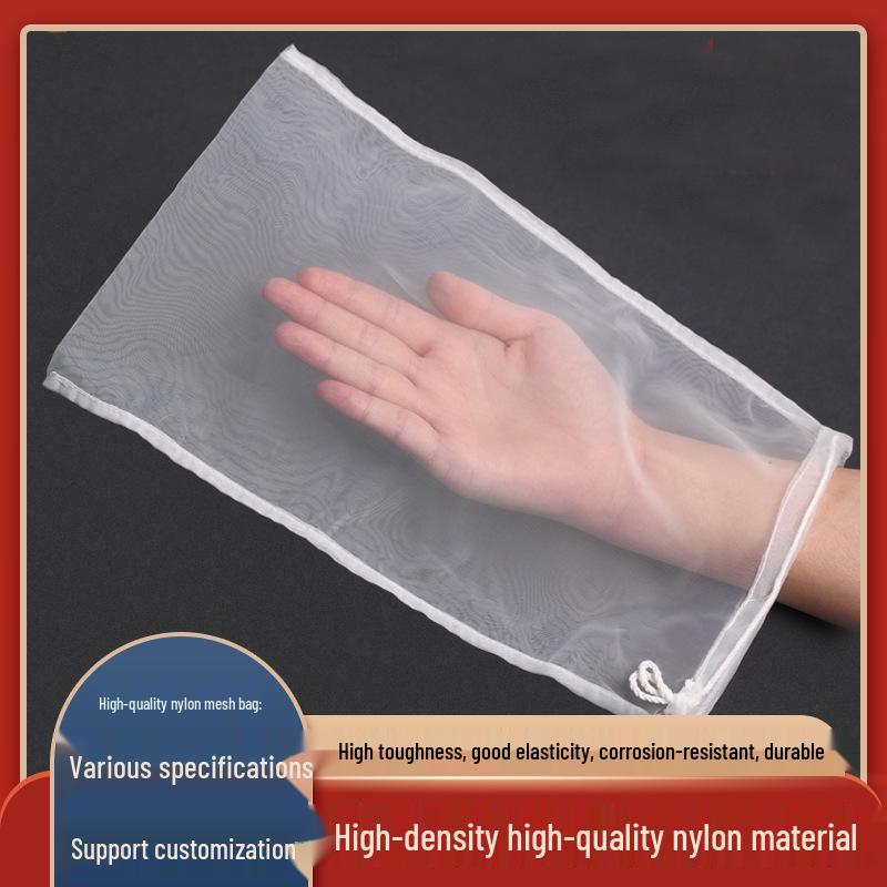 80 Mesh Nylon Filterbeutel in Lebensmittelqualität für Milch, Saft, Sojamilch und Wein