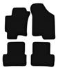 BASIC Black Velour Floor Mats For: Hyundai Coupe II GK Coupe (2001-2008)