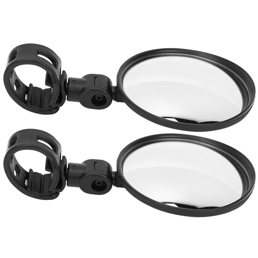 Pár kulatých zpětných zrcátek Bezpečnost Širokoúhlá Odrazová zadní zrcátka Cyklistické vybavení pro kolo, skútr
