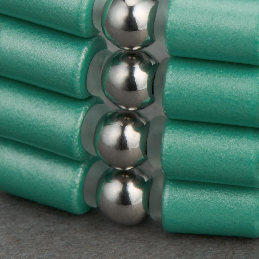 [COREFORCE] Core Force Magnetic Bracelet, Core Force Loop, Stainless Steel (Pearl Mint, 50cm)