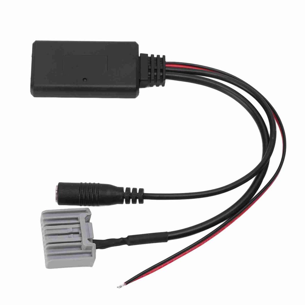 Bluetooth 5.0 Auxiliary Cable Microphone Adapter Kit for IOS 5 5C 5S 6 Plus Replacement for Civic 2006‑2013