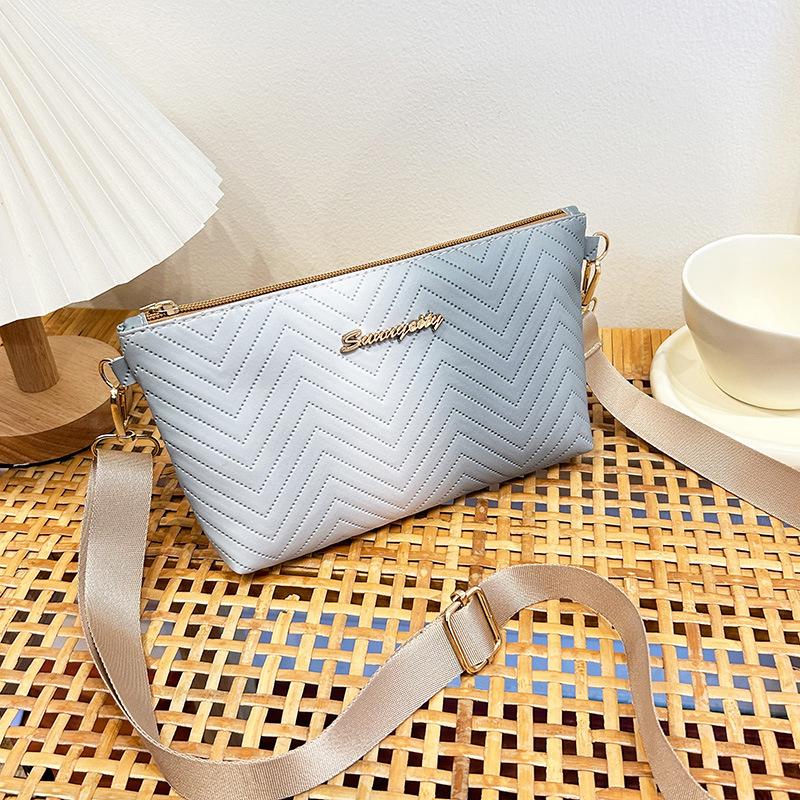 Torba na ramię w kolorach tęczy Nowa wysokiej klasy torba na telefon komórkowy Damska koreańska wersja damskiej małej torebki crossbody na ramię