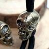 One-Eyed Skull Paracord Keychain DIY Pendant