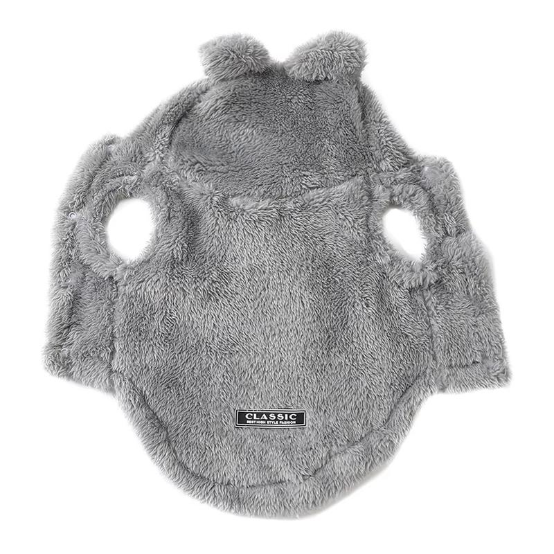 Pet Cats Coat Hoodie For Small Medium Dogs Winter Warm Fleece Puppy Kitten Clothes Jacket Cozy Cute Sphynx Cat Sweater Apparel