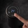KOBACH Smart Temperature Display Titanium Vacuum Flask with Ice Pattern