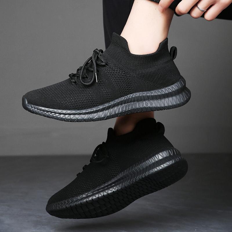Shoes Men High Quality Summer Shoes For Men Breathable Male Sneakers Breathable White Fashion Gym Casual Light Plus Size Zapatillas Hombre