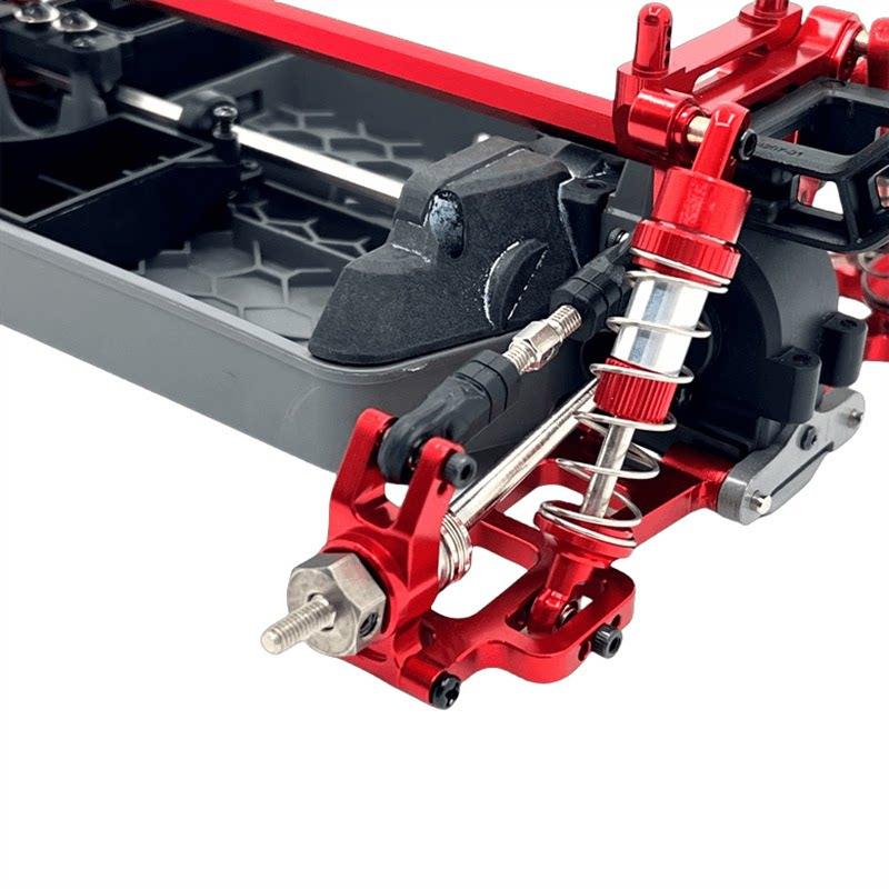 Mjx Rc Car Aluminum Metal Upgrade Parts For 1 14 14207 14208 Swing Arm Steering Cup Full Replacement Accessories