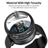 Smooth Silicone Watch Band & TPU Full Cover Soft Case for Amazfit Active Max Secure Buckle Sport Strap Set