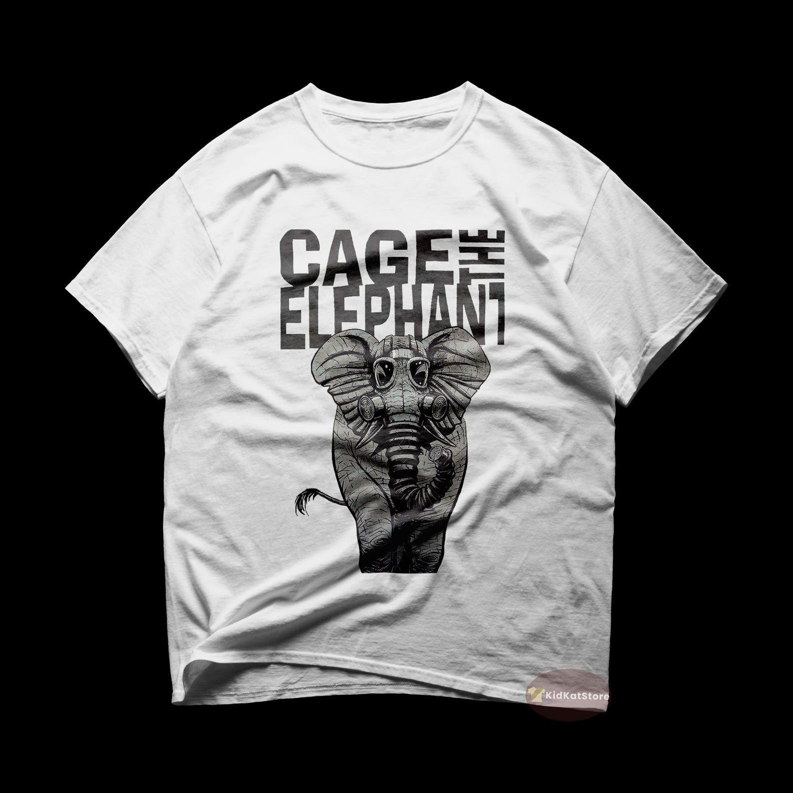 Cage The Elephant T shirt | Rock Music Shirt | Trouble | Melophobia | Cage The Elephant Merch | Cotton Tee S