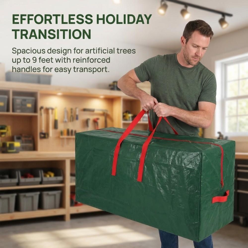 165.1*38.1*76.2CM Christmas Tree Bag Large Size Decoration Bag Holiday Organizer  Tree Storage