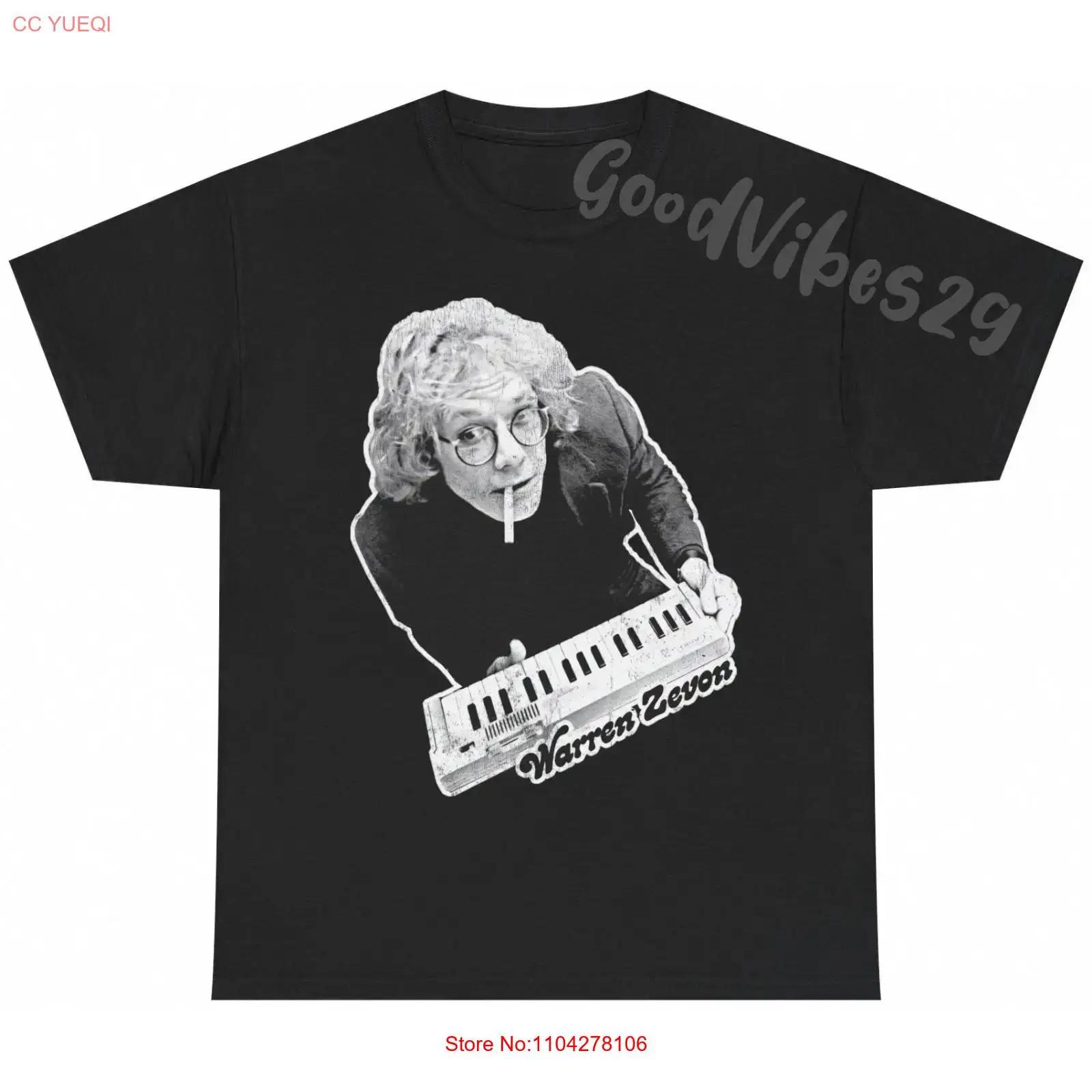

Warren Zevon Tribute USA Rock Music Fan Vintage T Shirt S 5XL vintage Washed Comfortable Versatile Top For Everyday Wear 5XL різнокольоровий