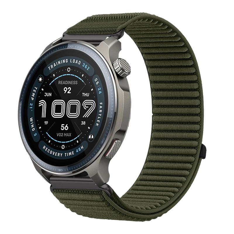 Cinturino in Nylon da 22 mm per Amazfit Helio, Traspirante, Leggero, Adatto per Amazfit Balance 2/Bip 6/Cheetah Pro Smartwatch Band