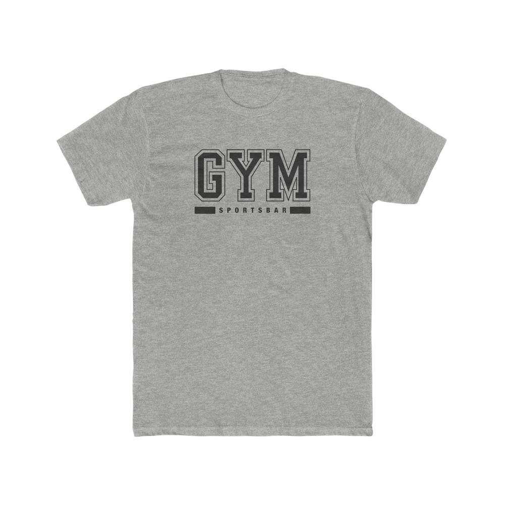 GYM SPORTSBAR Men#039;s Cotton Crew Tee Gay Bar NYC Los Angeles Fort Lauderdale Unisex T-Shirt