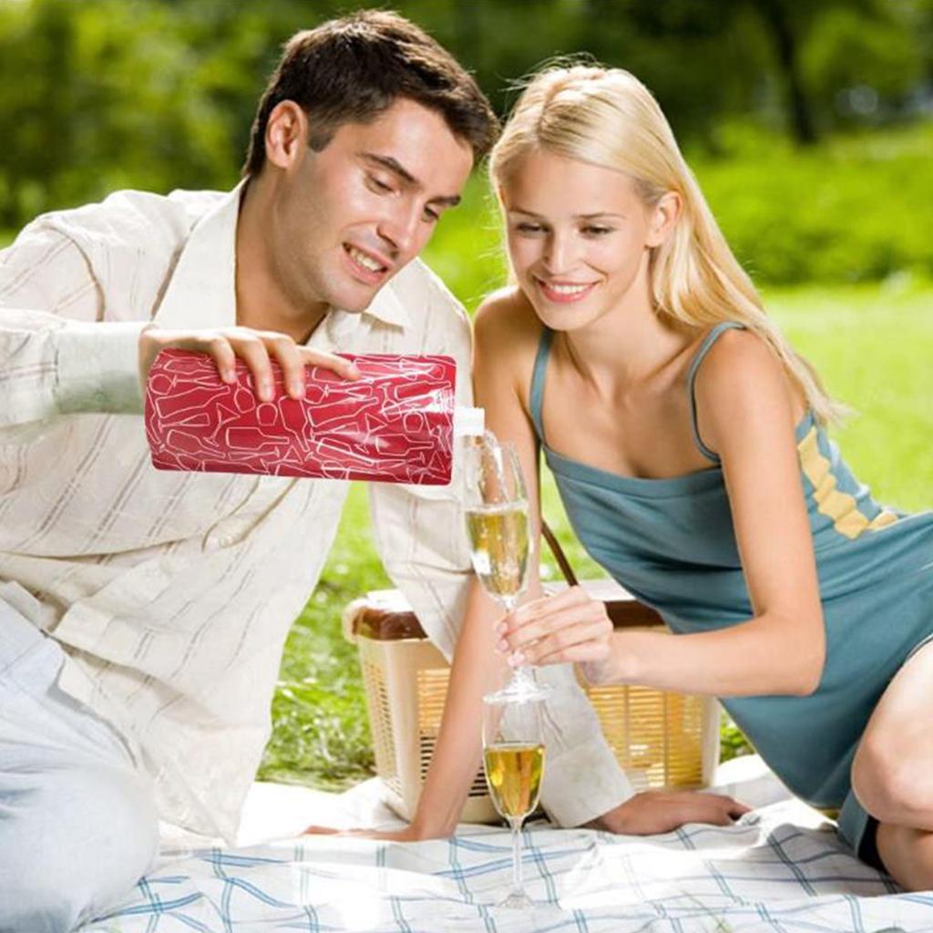 reusable wine pouch