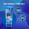 Set Wet Styling Hair Gel for Men Casually Cool Medium Hold High Shine 100gm Pack of 2