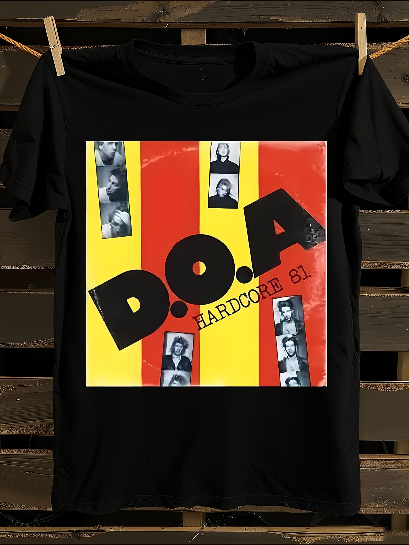 D O A Hardcore 81 Graphic T-shirt S