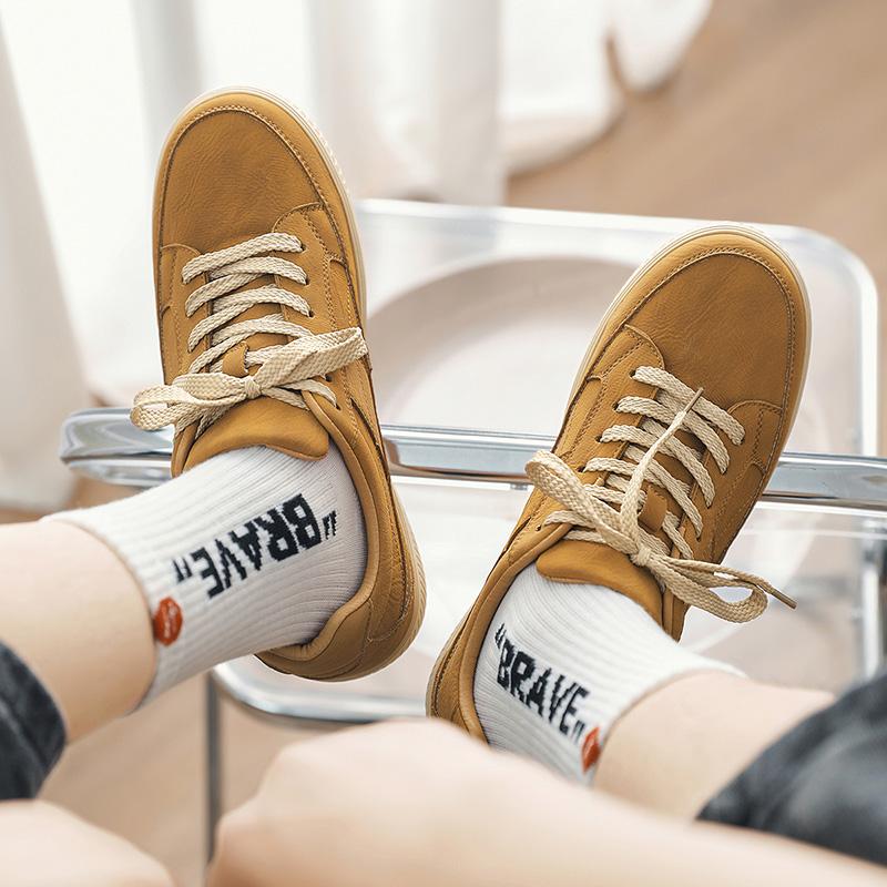 New Men's Classic Fashion Low Top Skateboarding Shoes Comfortable Soft Sole Basketball  Sneakers