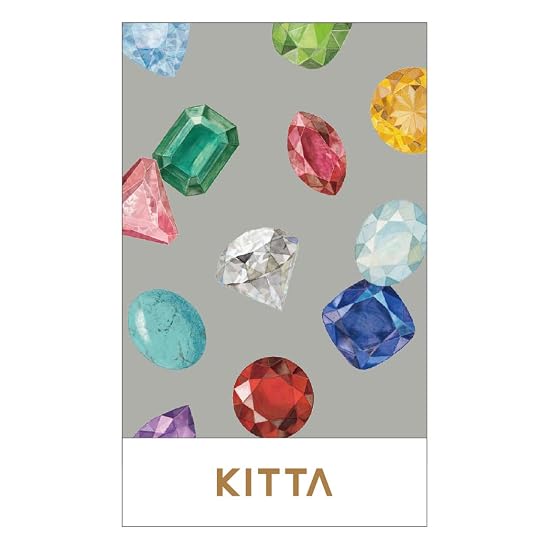 KING JIM Masking Tape KITTA Clear Birthstone Clear Icon KITT027