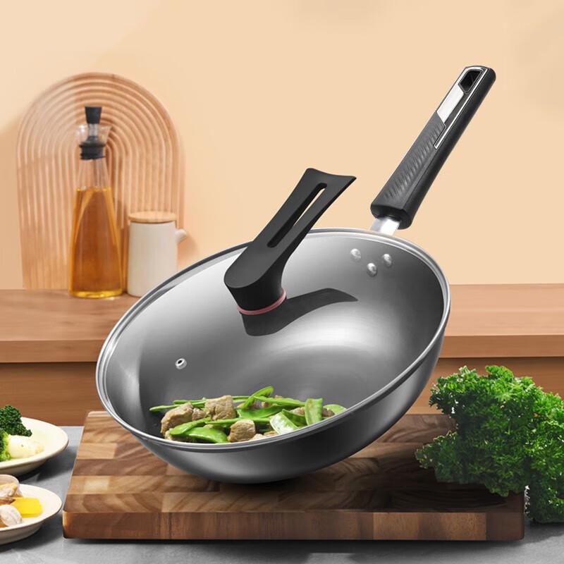 Kambach 32cm Healthy Non-Coated Iron Wok