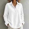 Women's Fashion Color Long Sleeve Pullover Sweatshirt for Casual Wear