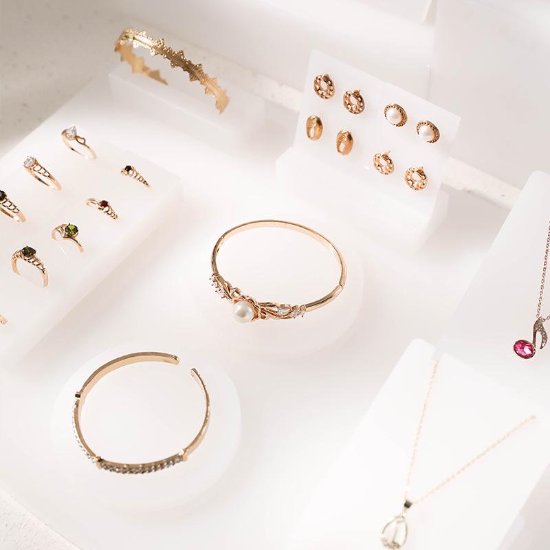 Jewelry Display Stand for Rings, Necklaces, Earrings, and Bracelets - Perfect for Live Streaming and Shooting Props