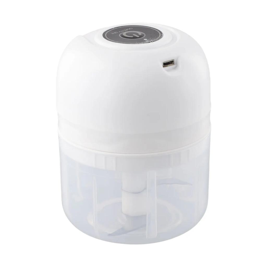 Culinary Explorers Home Cooking Electric Garlic Chopper Electric Crusher BPA Free Baby Food Cooking Easy Cleaning
